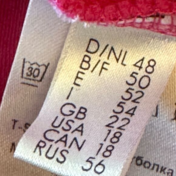 Rabe Women's Pink Polo Top - Picture 8 of 8